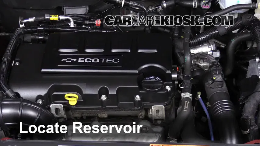 2013 Chevrolet Cruze LT 1.4L 4 Cyl. Turbo Windshield Washer Fluid